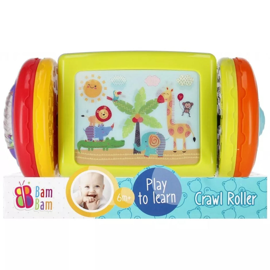 Edukacinis žaislas BamBam CRAWL ROLLER