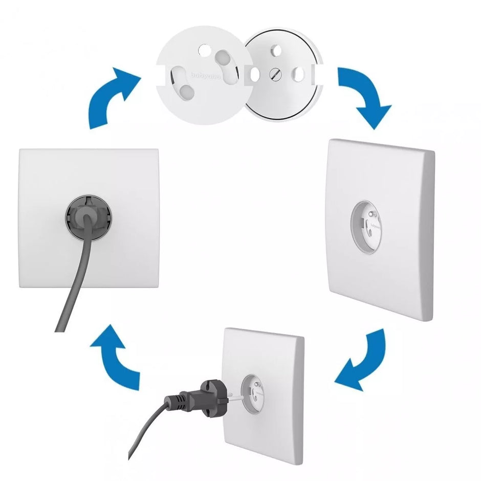 Apsauga elektros lizdams 6vnt. BabyOno,  962