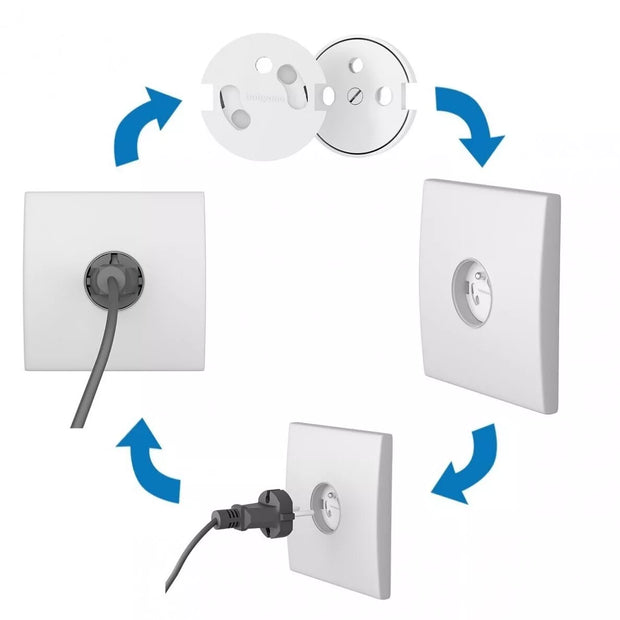 Apsauga elektros lizdams 6vnt. BabyOno,  962