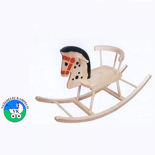 Arkliukas-sūpuoklė medinis