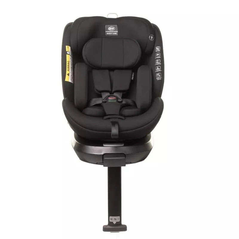 Autokėdutė 4baby ENZO FIX 360°(40-150 cm) Black