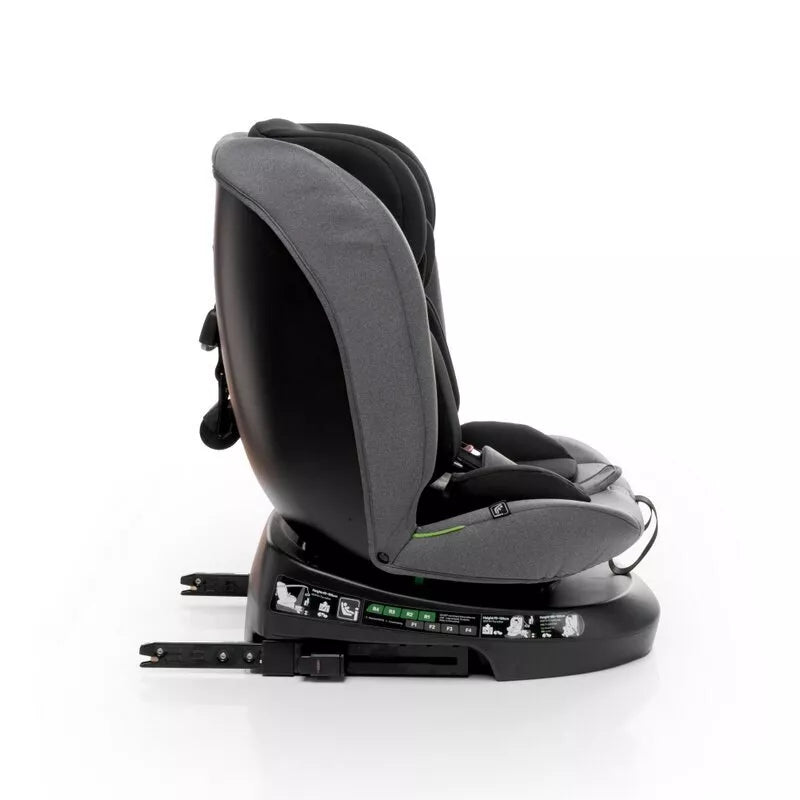 Autokėdutė 4baby MATT-FIX 360°(40-150 cm) Graphite