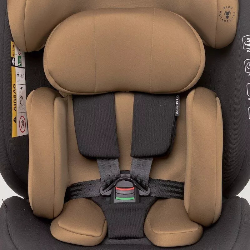 Autokėdutė 4baby ROTO-FIX 360°(40-150 cm) Mokka