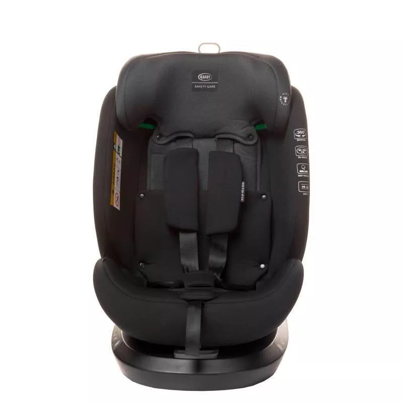 Autokėdutė 4baby ROTO-FIX 360°(40-150 cm) Graphite
