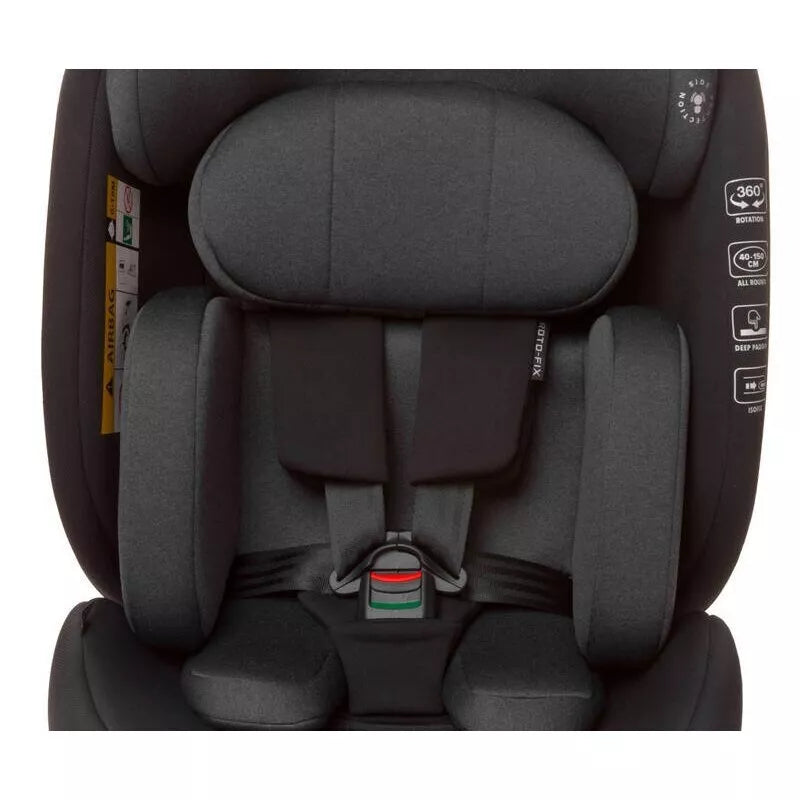Autokėdutė 4baby ROTO-FIX 360°(40-150 cm) Graphite