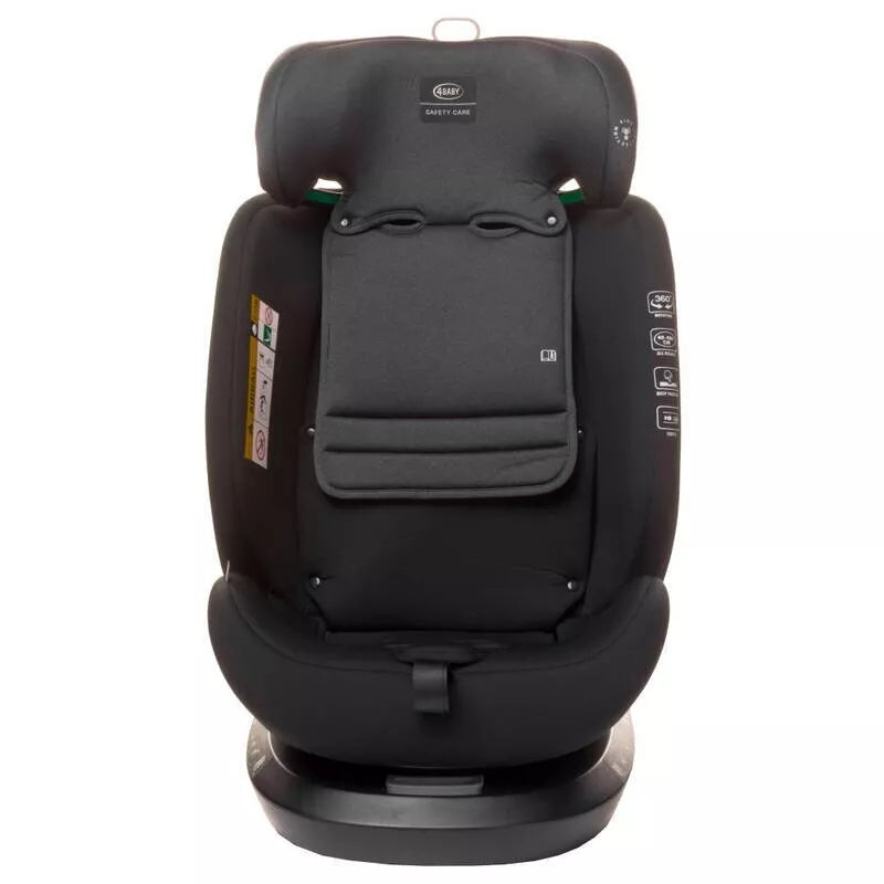 Autokėdutė 4baby ROTO-FIX 360°(40-150 cm) Graphite