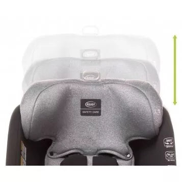 Autokėdutė 4baby ROTO-FIX 360°(40-150 cm) Grey