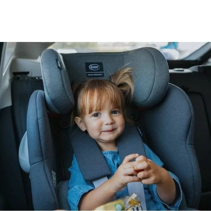 Autokėdutė 4baby SPACE-FIX 360° Grey