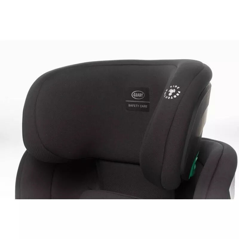 Autokėdutė su IsoFix  4Baby APP-FIX 100-150 cm Black
