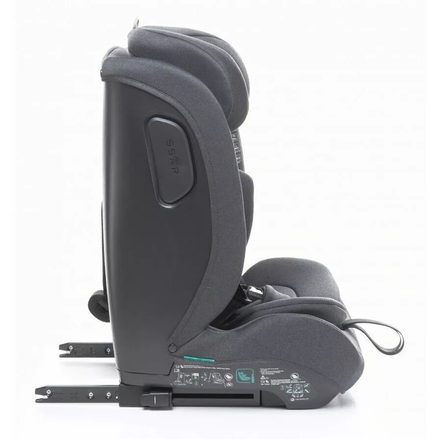 Automobilinė kėdutė 4BABY GO-FIX (76-150cm) Graphite