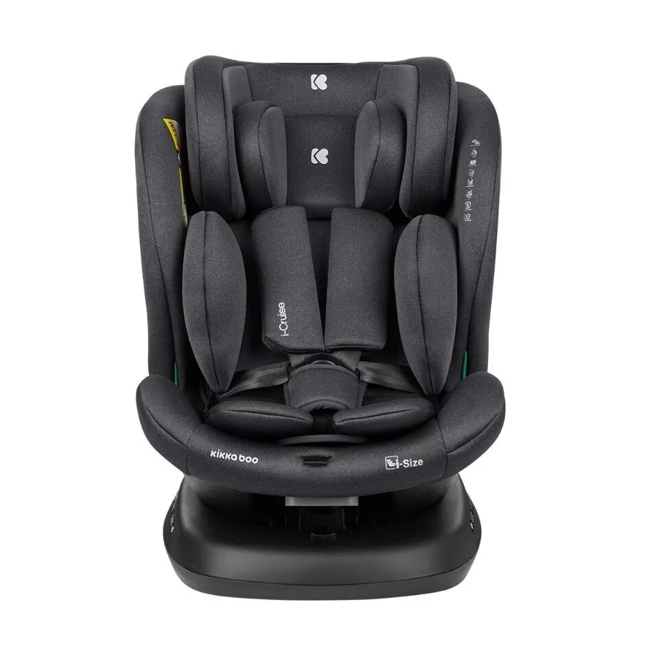 Automobilinė kėdutė Kikka Boo I-CRUISE  i-SIZE, 40-150 cm Grey
