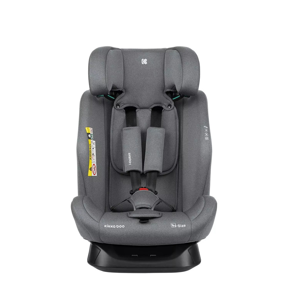Automobilinė kėdutė Kikka Boo i-EXPLORE i-SIZE, 40-150 cm, Grey