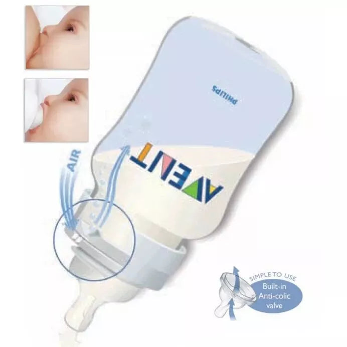 AVENT buteliukas 125 ml ANTI-COLIC, 100/01