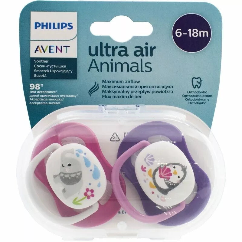 AVENT Čiulptukai ULTRA  AIR, 080/08, 2 vnt