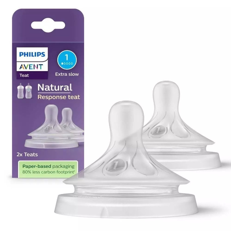 AVENT Natural Response žindukas silikoninis 0m+ 2vnt