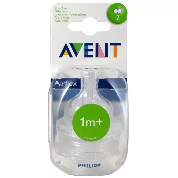 AVENT Classic+ žindukas silikoninis Anti-colic 1m+, 2vnt