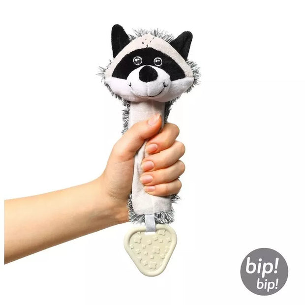 Žaislas cypsintis su kramtuku BabyOno RACCON ROCKY 746