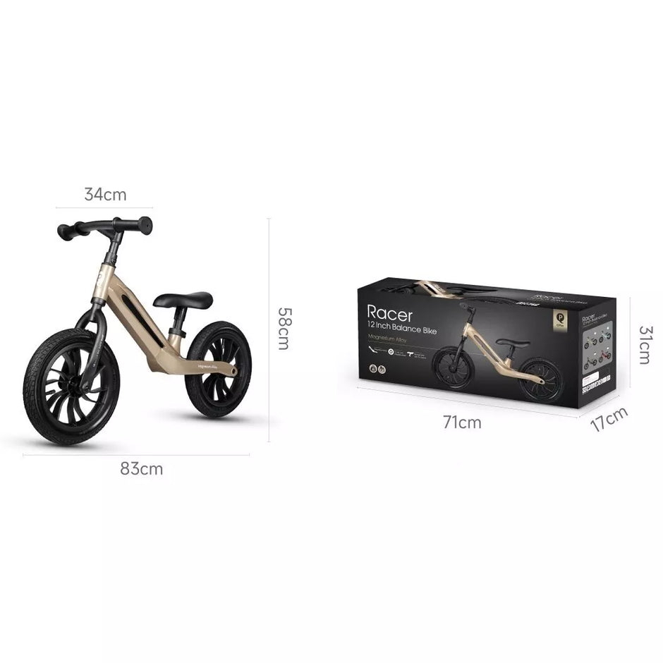 Balansinis dviratukas Q Play RACER Black