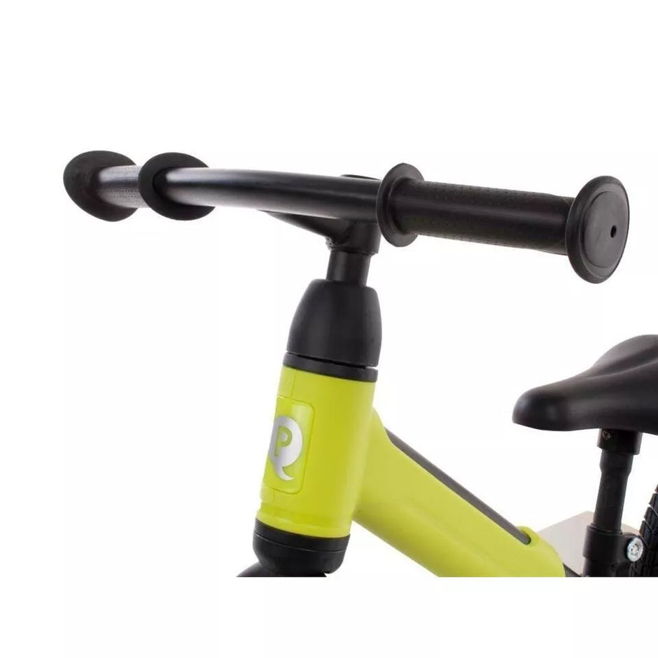 Balansinis dviratukas šviečiančiais ratais Q Play SPARK Green