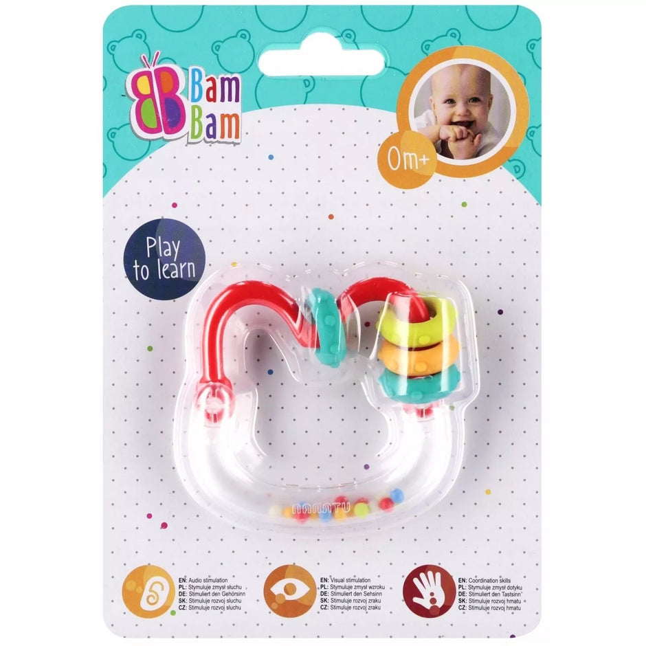 Barškutis BamBam SPIRAL