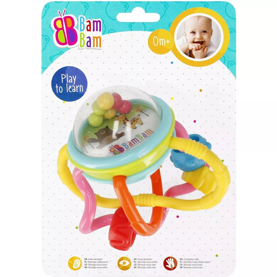 Barškutis su kramtuku BamBam LABYRINTH