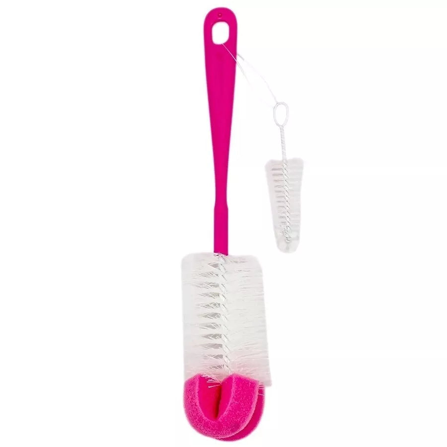 Buteliukų ir žindukų šepetys su kempinėle BabyOno 720/02