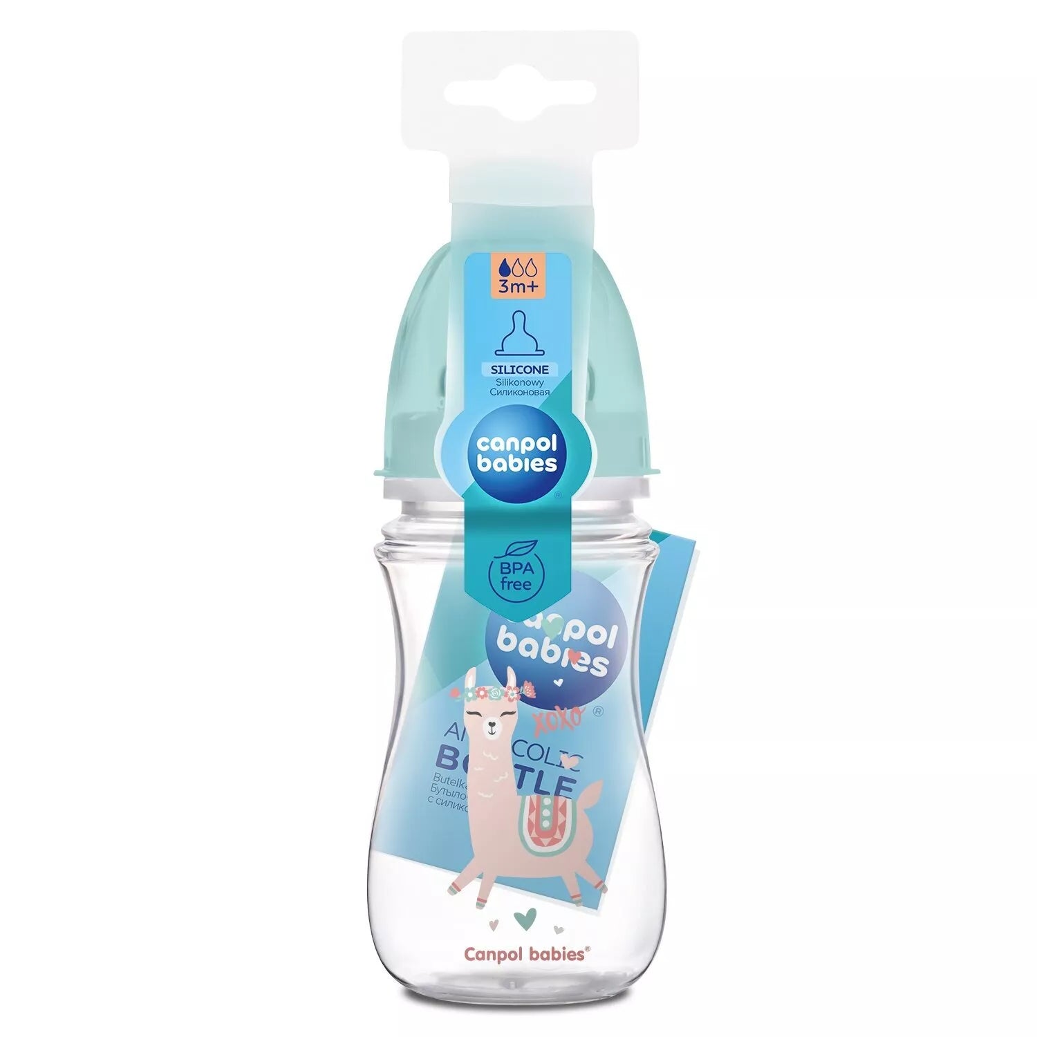 Canpol buteliukas 240 ml ANTI-COLIC 35/221