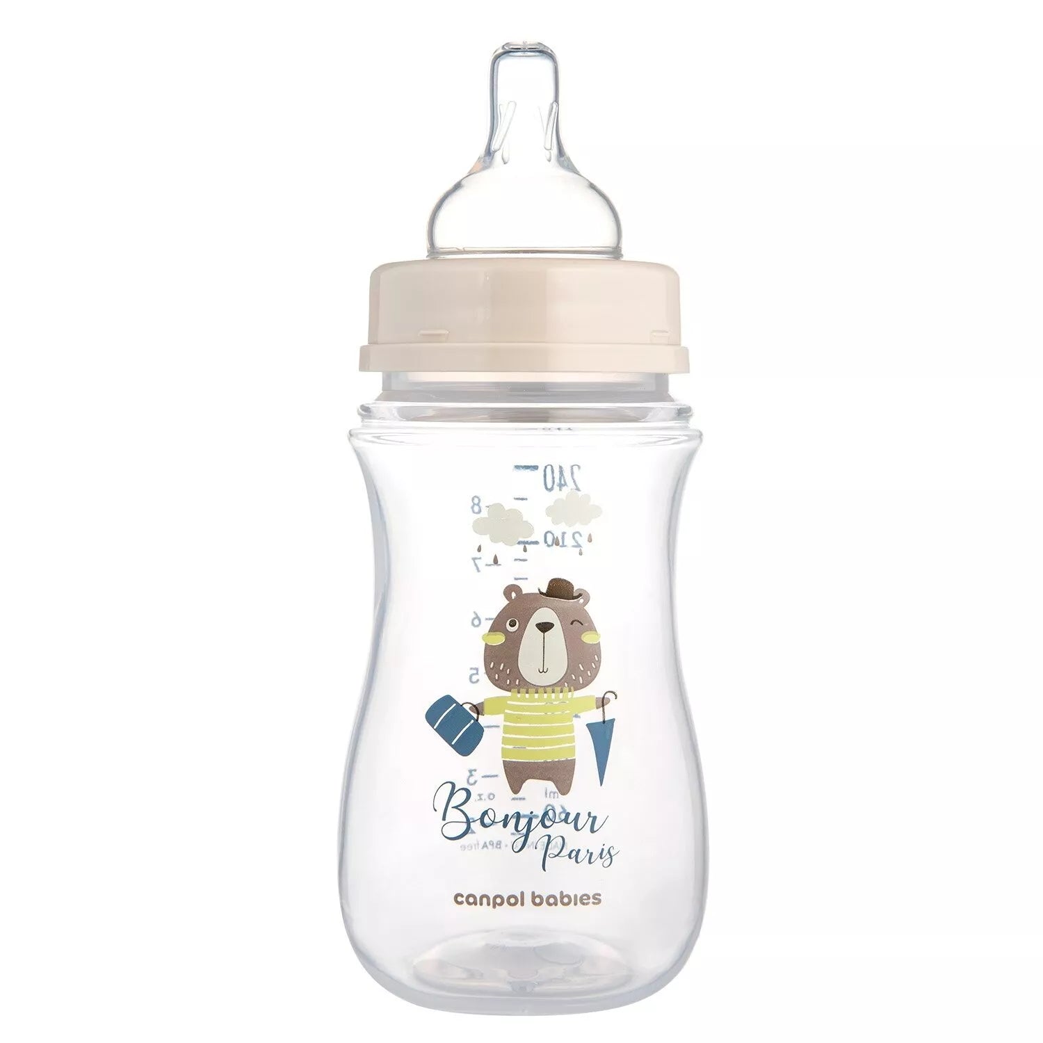 Canpol buteliukas 240 ml ANTI-COLIC 35/232