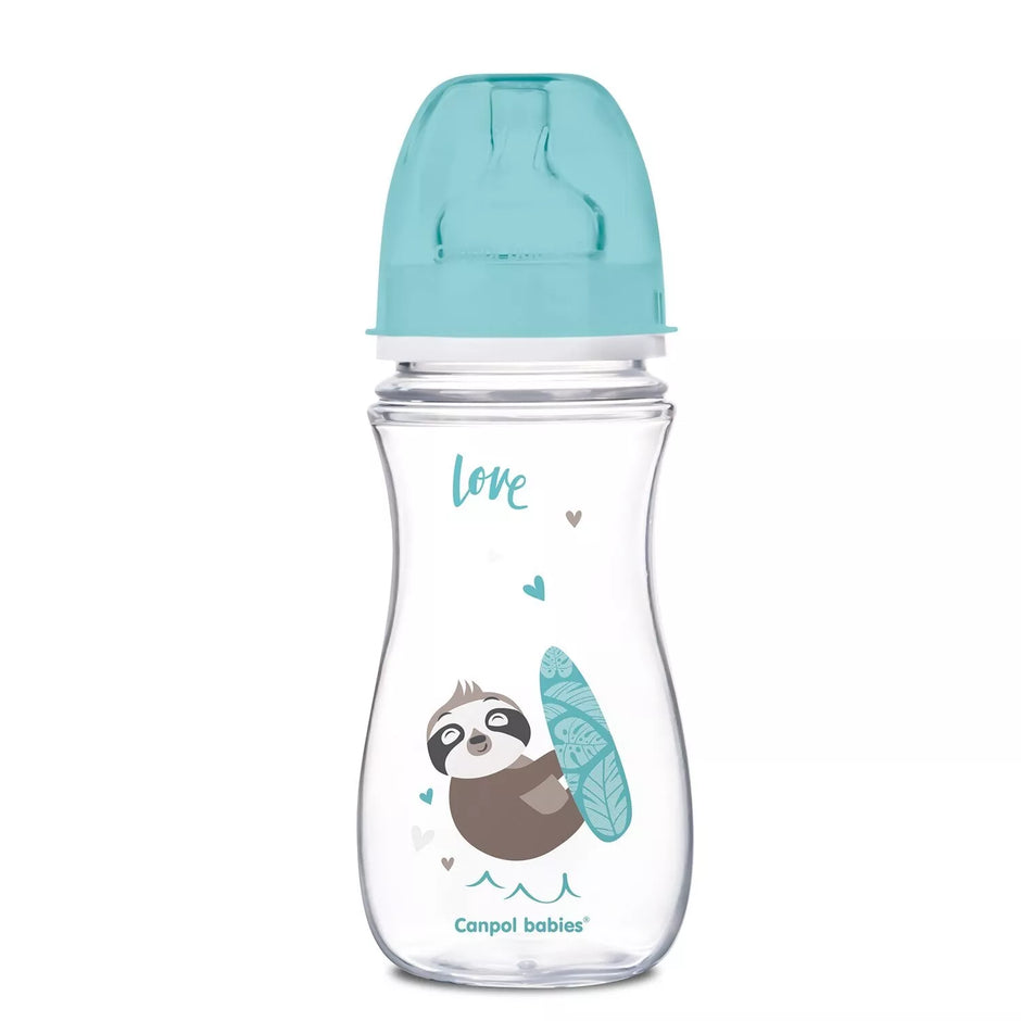 Canpol buteliukas EasyStart Anti-Colic EXOTIC ANIMALS 300 ml