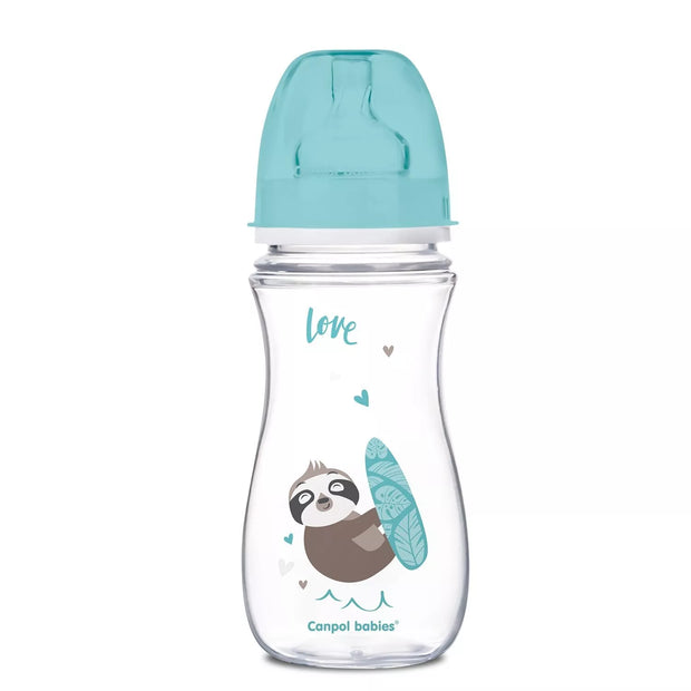 Canpol buteliukas EasyStart Anti-Colic EXOTIC ANIMALS 300 ml