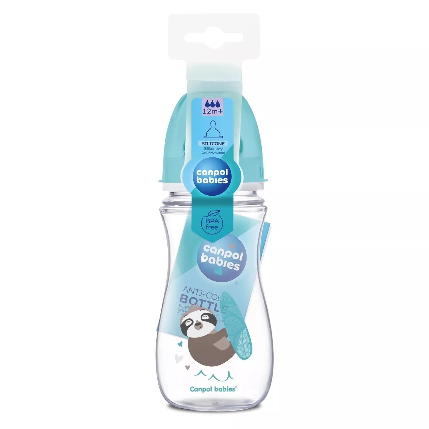 Canpol buteliukas EasyStart Anti-Colic EXOTIC ANIMALS 300 ml