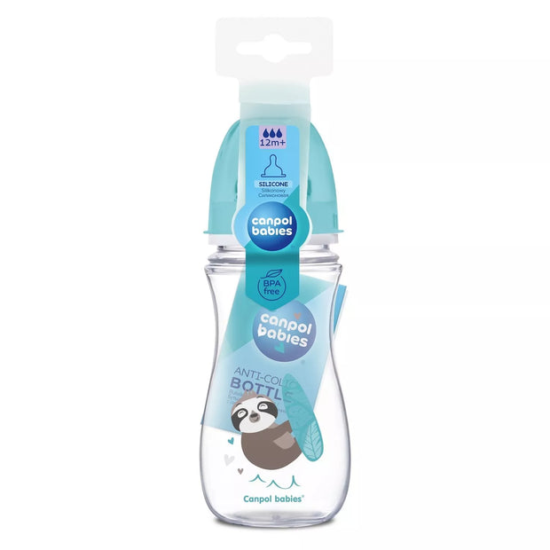 Canpol buteliukas EasyStart Anti-Colic EXOTIC ANIMALS 300 ml