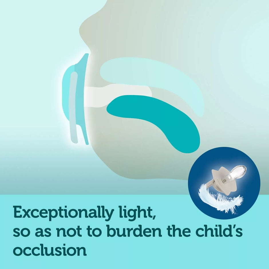 Čiulptukai Canpol 22/652 Light touch Silikoniniai, Simetriniai 2 vnt