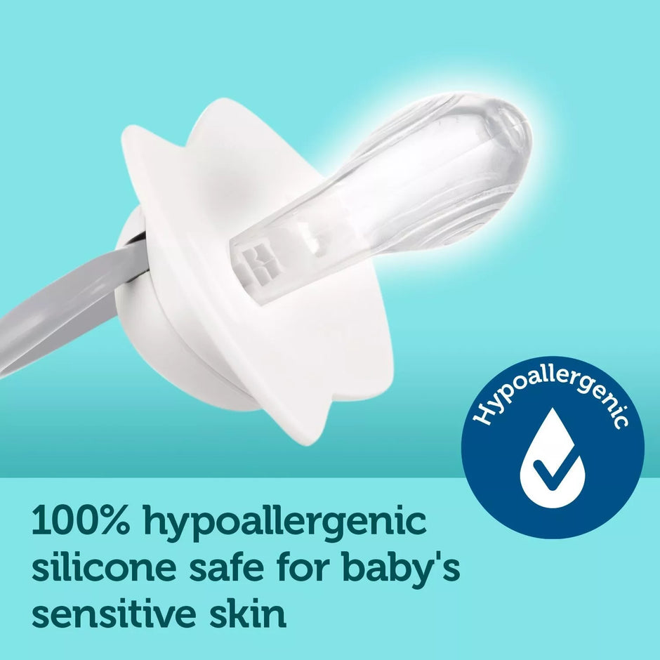 Čiulptukai Canpol 22/652 Light touch Silikoniniai, Simetriniai 2 vnt