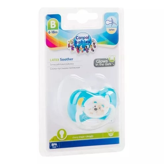 Čiulptukas Canpol 23/278  Lateksinis, Apvalus