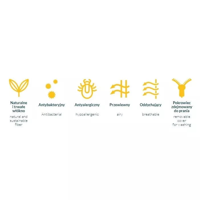 Čiužinys Danpol KOMFORT OVAL 125/75