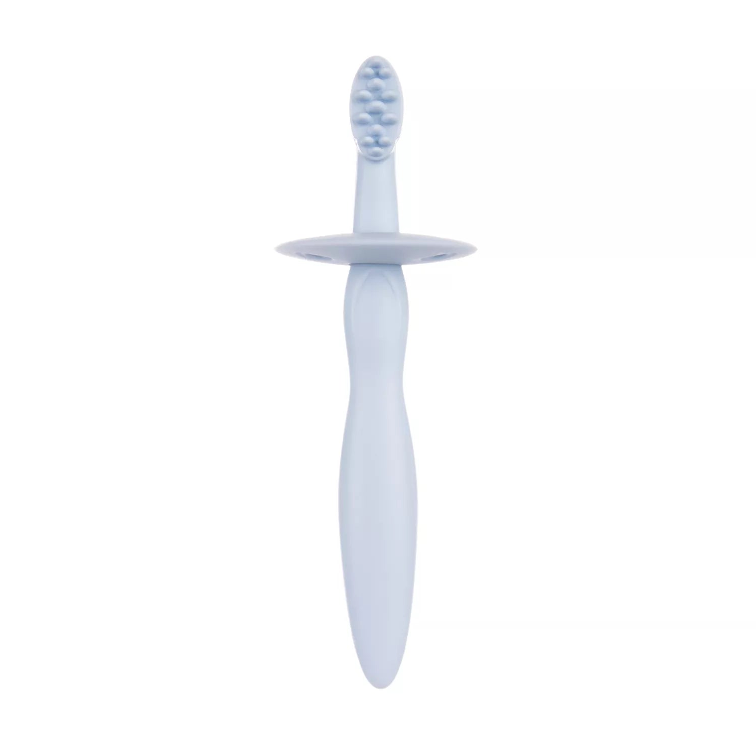 Silikoninis dantų šepetėlis su kramtuku ir skydeliu Canpol 51/500