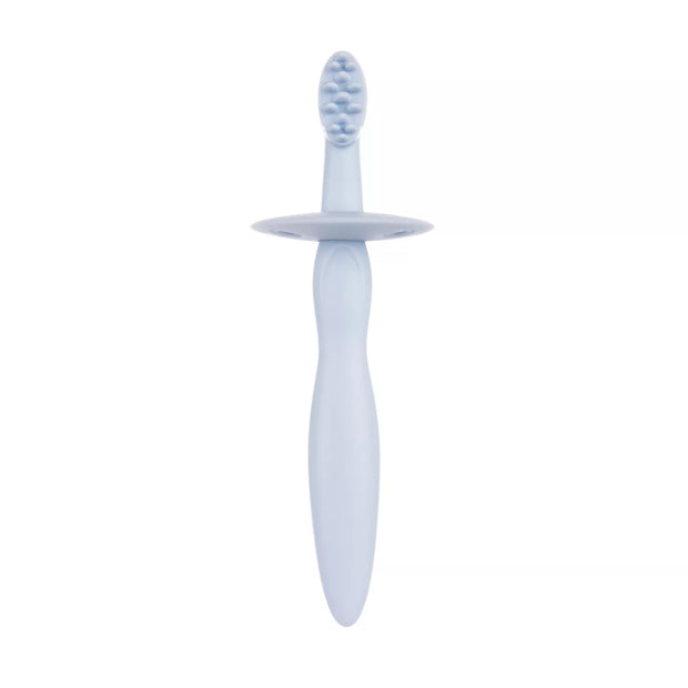 Silikoninis dantų šepetėlis su kramtuku ir skydeliu Canpol 51/500