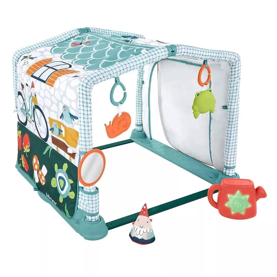 Daugiafunkcinis edukacinis kilimėlis Fisher-Price 3in1 CRAWL & PLAY