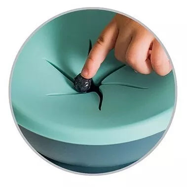 Dubenėlis ir užkandžių indelis viename, limpančiu dugnu BabyOno, 1078