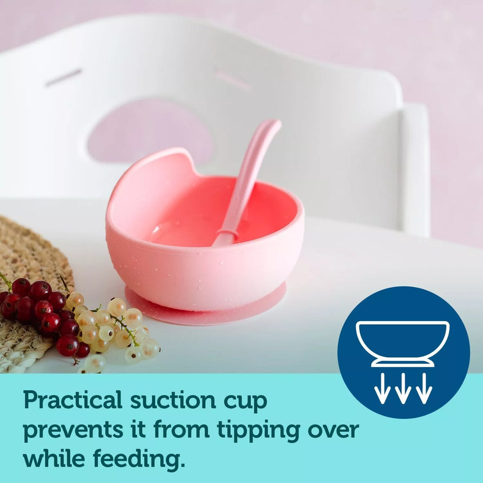 Dubenėlis silikoninis Canpol 51/400, Pink