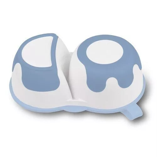 Dviejų skyrių lėkštė su šaukštu BabyOno 1067/01