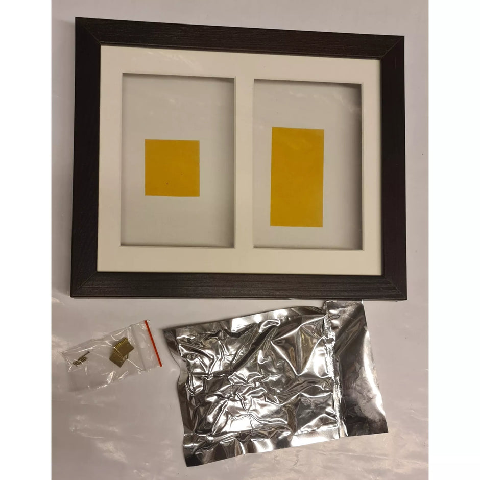 Nuotraukos rėmelis su kūdikio įspaudu MEMORIES FACTORY, Brown