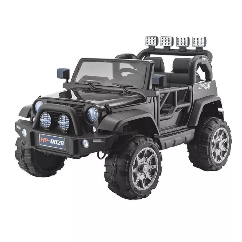 Elektromobilis JEEP HP-12 4WD Black su distanciniu valdymu