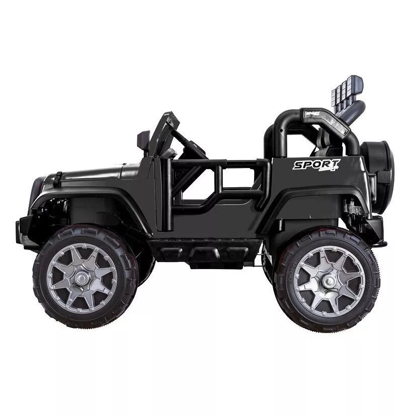 Elektromobilis JEEP HP-12 4WD Black su distanciniu valdymu