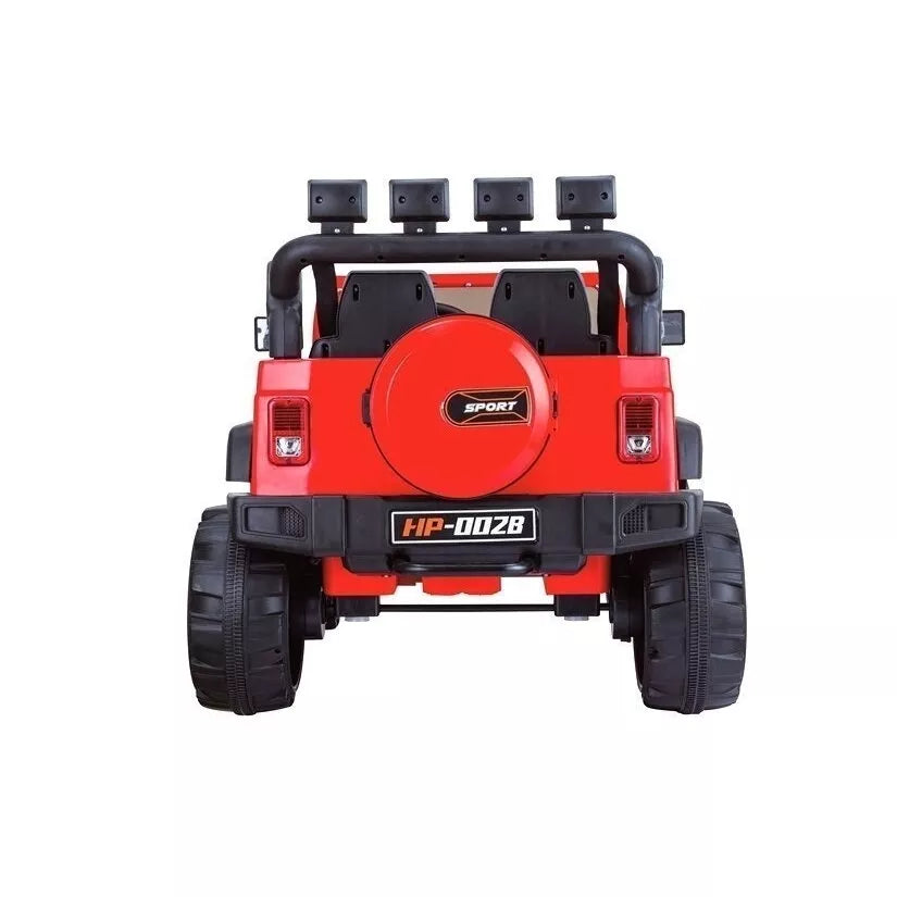 Elektromobilis JEEP HP-12 4WD Red su distanciniu valdymu