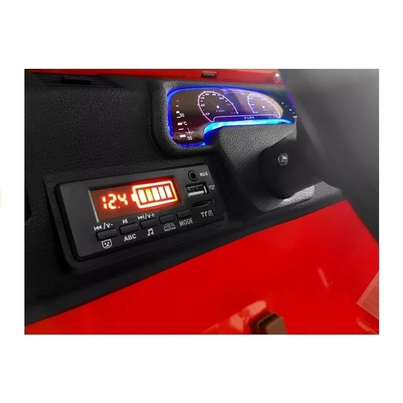 Elektromobilis JEEP HP-12 4WD Red su distanciniu valdymu