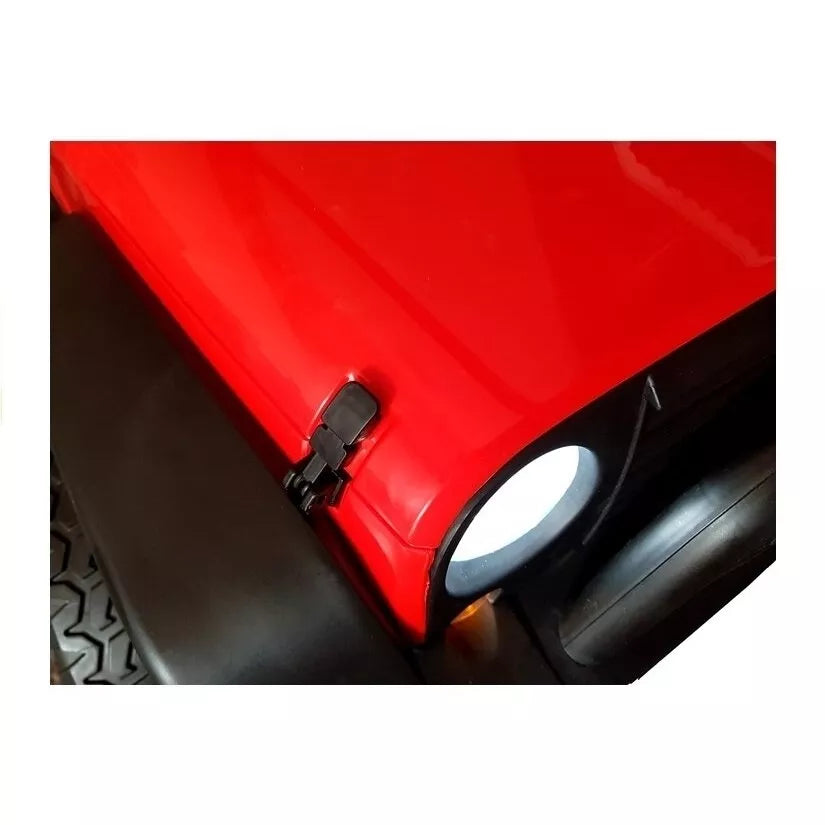 Elektromobilis JEEP HP-12 4WD Red su distanciniu valdymu