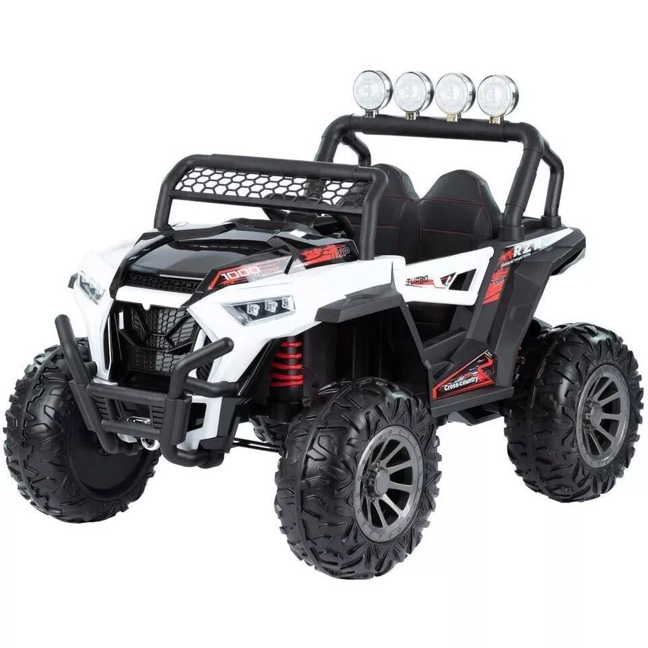 Elektromobilis MONSTER 4WD su distanciniu valdymu White