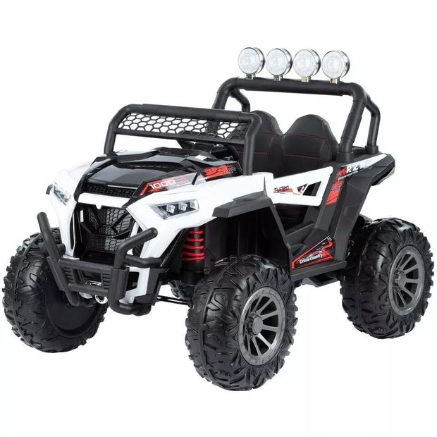 Elektromobilis MONSTER 4WD su distanciniu valdymu White